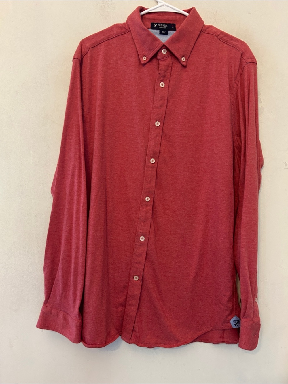 Cremieux  Men's Brick Red Button-Down ShirtSize XL EUC
